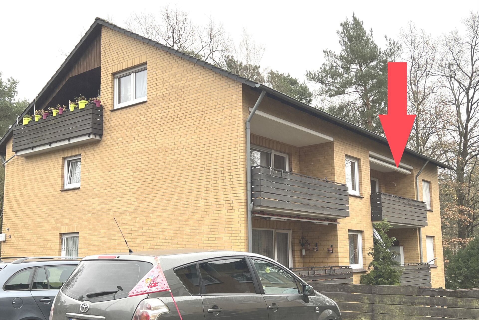 Frisch modernisiert: Wohnen im Kurort Bad Bevensen mit Stellplatz und großem Balkon in Kliniknähe in Bad Bevensen