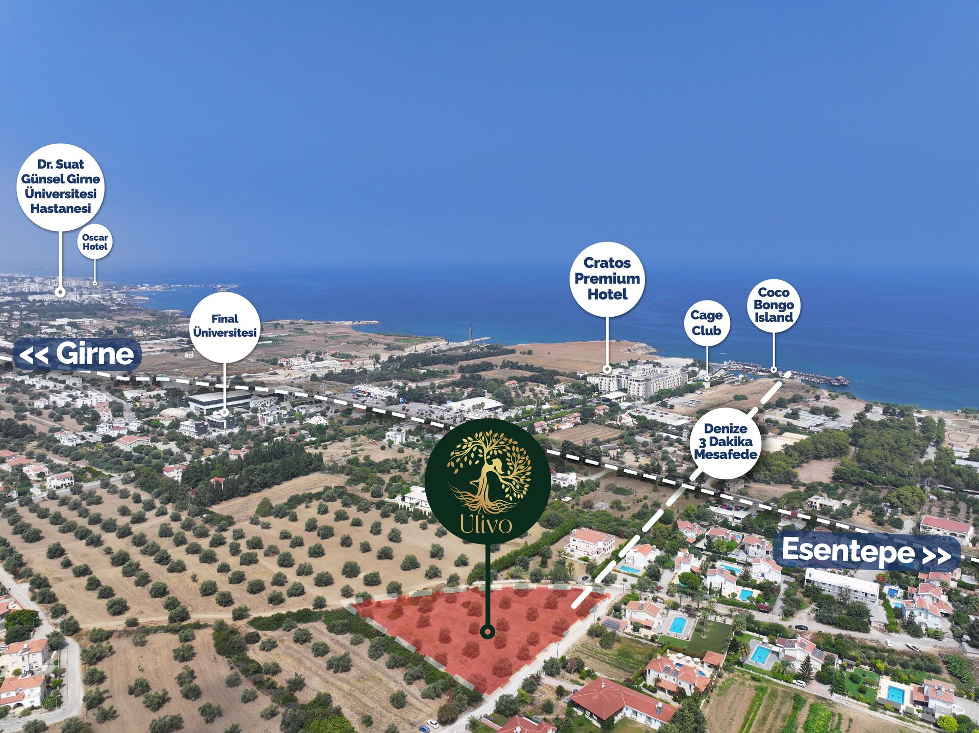 Luxuriöse Villa als Investment in Kyrenia/Girne - nur 300 m vom Meer entfernt in Ozanköy